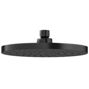 Methven 200mm Matte Black Krome Overhead Shower
