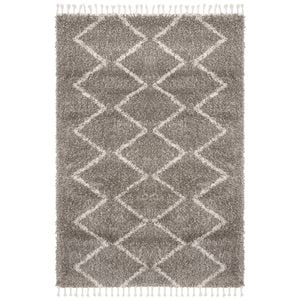 Rare 11 Silver 230x160cm - Medium Shaggy Indoor Floor Rug