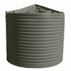 Clark Tanks 13600L Round Poly Water Tank - Earthtone