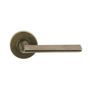 Delf Antique Brass Alicante Passage Lever Set
