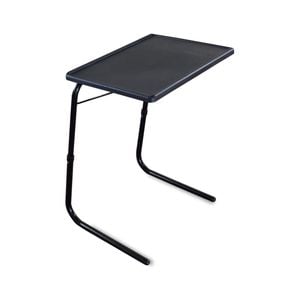 TABLE BUDDY 52.50x40x73cm Adjustable Folding Table - Black