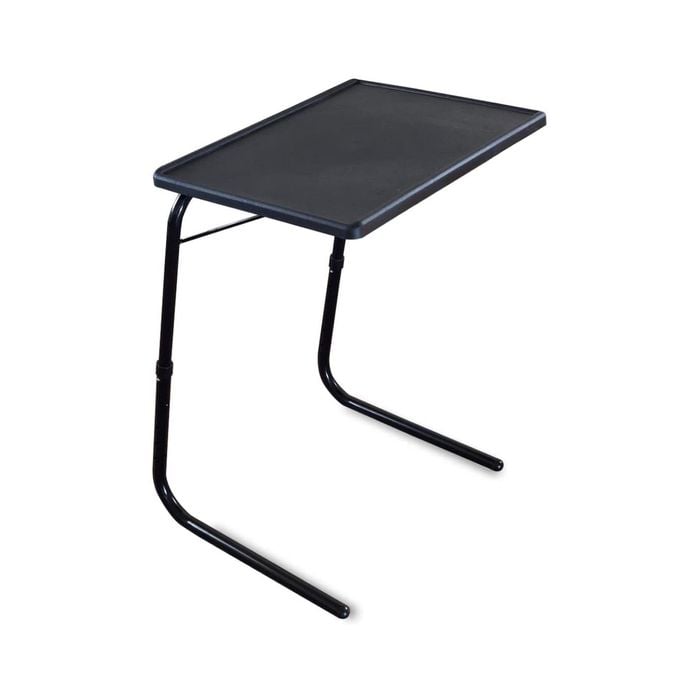 TABLE BUDDY 52.50x40x73cm Adjustable Folding Table - Black