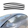 AUSGO Injection Weather Shields for Tesla Model 3 2019-Onwards Weathershields Window Visors Wind Deflectors