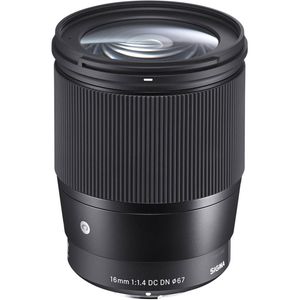 Sigma 16mm F/1.4 Dc Dn Contemporary Lens For Sony E-mount