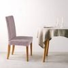Sherwood Faux Linen Stretch Fit Chair Cover Rose