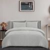 Ardor Boudoir Single Rowe 130GSM Quilt Cover Set Grey