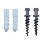 Everhang Black Plasterboard Picture Hanging Screws And Anchors