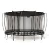 VULY Thunder 2 Jumbo 17.5ft Springless Trampoline with Enclosure - Round Kids Trampolines Bundle With Shade Cover