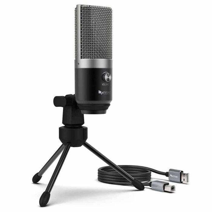 Fifine K681 USB Condenser - Black/Silver