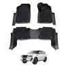 AUSGO Double-Layer Car Floor Mats for Nissan Patrol Y62 2012-Onwards All-Weather Floor Liners