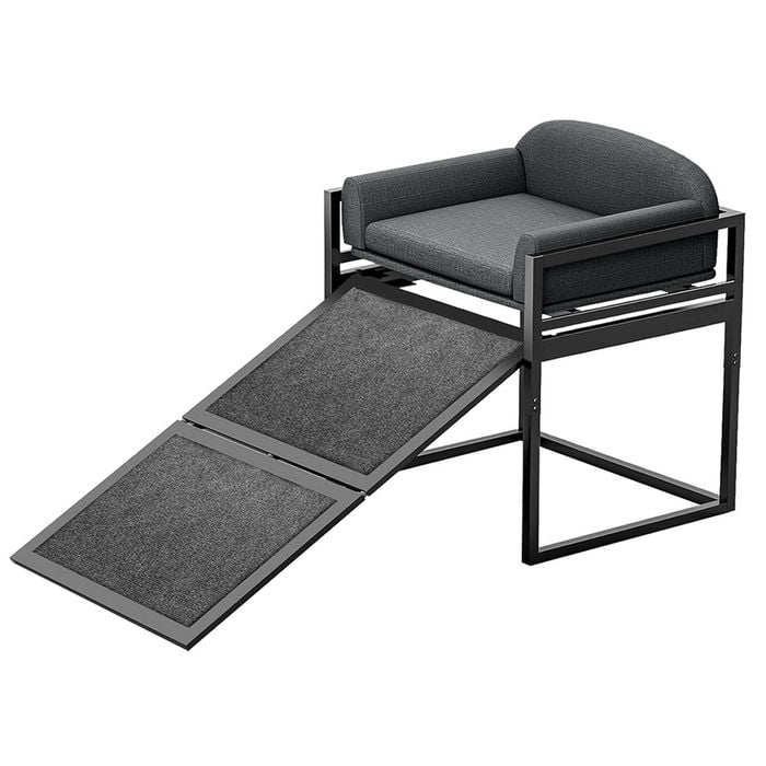 Tedi’s Metal Dog Stairs Ramp with nesting bed