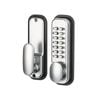 Sylvan Satin Chrome Plate Digital Mechanical Lock