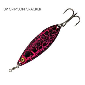 Black Magic Enticer 7g Freshwater Fishing Lure UV Crimson Cracker