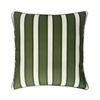 Marquee 45cm Green Pinstripe Outdoor Cushion
