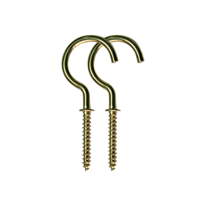 Windoware 30mm Brass Barcelona Tieback Hook - 2 Pack