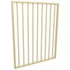 ProtectorAl 975 W x 1200mm H Paperbark Aluminium Square Picket Flat Top Pool Gate