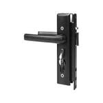 Rolltrak Black Non-Keyed Hinged Screen Door Lock
