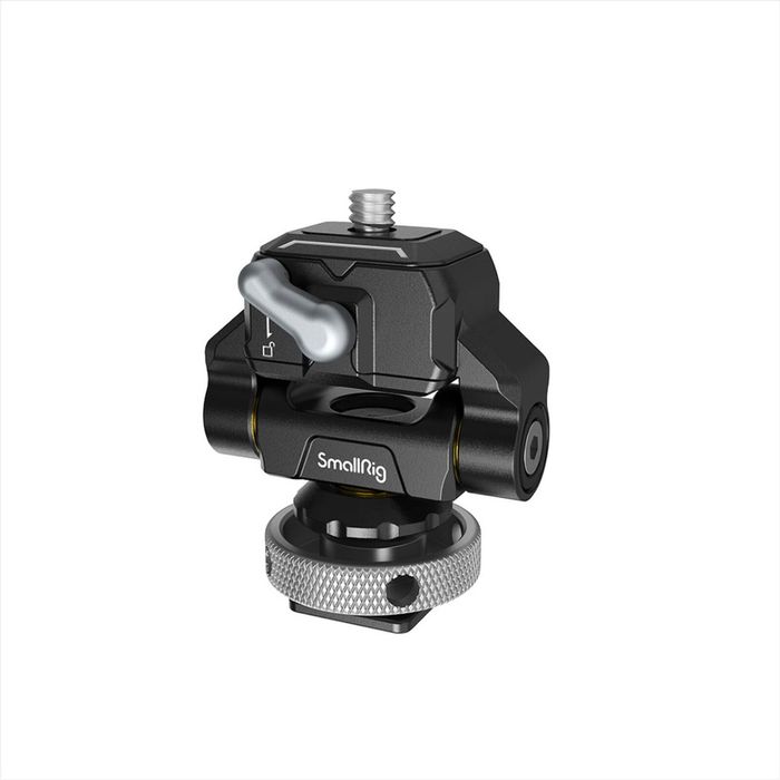 SmallRig Drop-in HawkLock mini Quick Release Monitor Mount with Cold Shoe 3514C