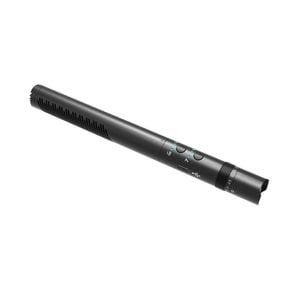 Synco Shotgun Microphone Broadcast Level Camera Mount For Filmmaking Black