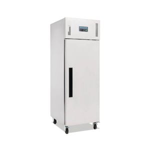 Polar G-series Upright Fridge Stainless Steel 600ltr - Commercial Solid Door Upright Fridges (dl893-a)