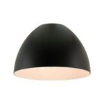 Mercator 25cm Matt Black Metal Winslow Batten Fix