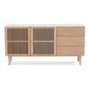 Modern Furniture ORTON Sideboard Buffet 160cm - Oak
