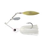 TT Lures 3/8oz Tornado+ Tandem Blade Spinnerbait Lure - PEARL