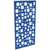 ProtectorAl 300-1200w x 1201-2400h Light Blue/Gloss White Squares Unframed Composite Deco Panel