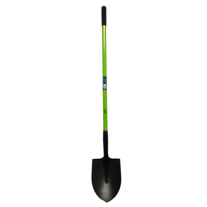 Saxon Round Mouth Long Fibreglass Handle Shovel