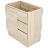 CIBO 750mm Coast Veneer Tonic Full Height Bathroom Vanity - Cabinet Only