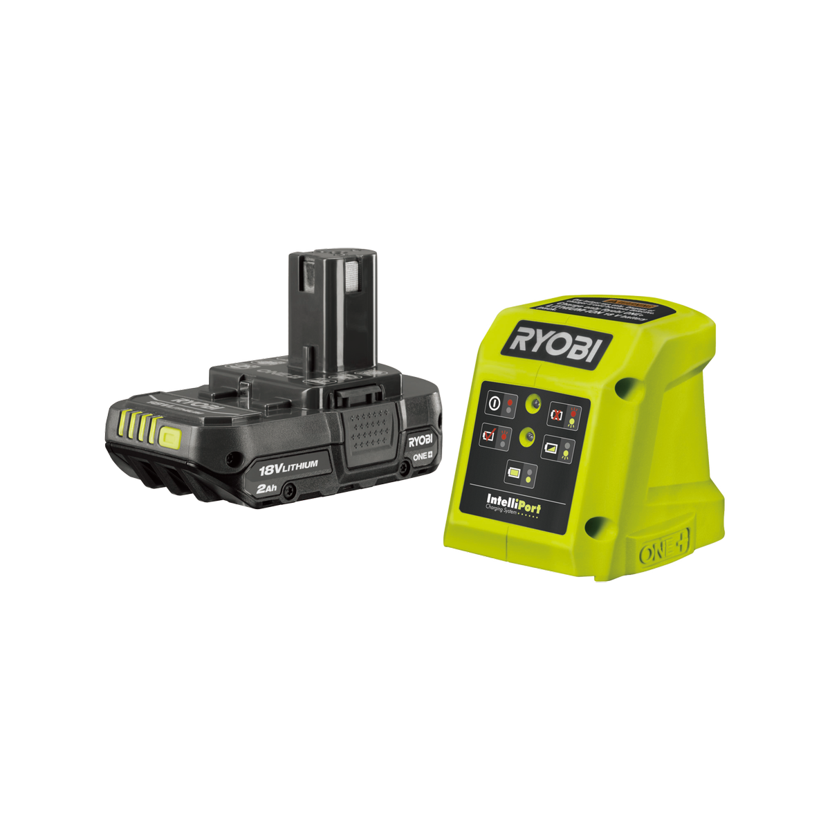 Ryobi ONE+ 18V Battery and Charger 2.0Ah Kit R18SK32