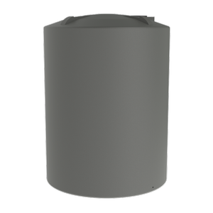 Melro Tanks 15000L Slate Grey Tall Round 15250 Poly Water Tank