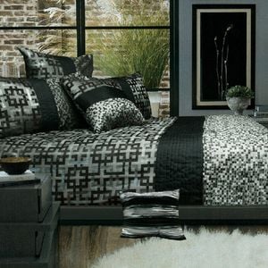 Phase 2 Galaxy Jacquard Quilt Cover Set Queen