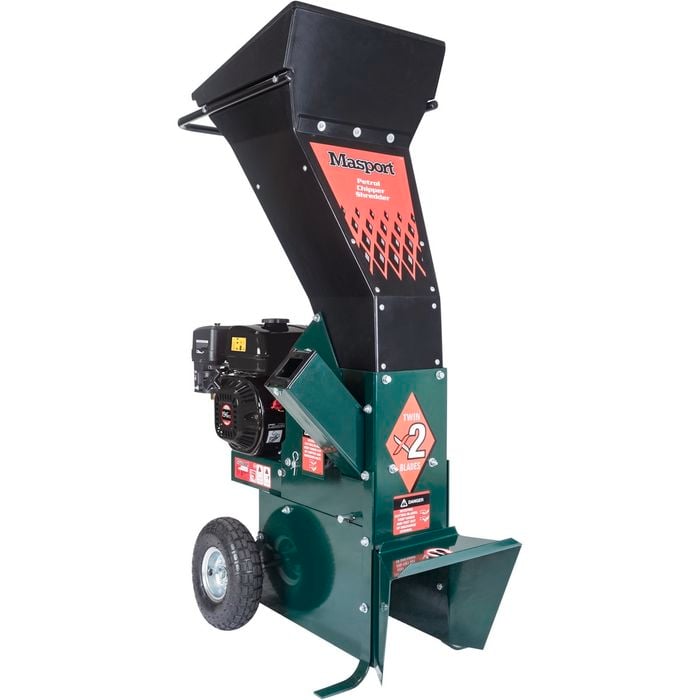 Masport 196cc Petrol Chipper Shredder