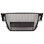 Gloss Black RS5 look Bumper Bar Grille Grill for AUDI A5 S5 8T 2008-2012 Bodykit