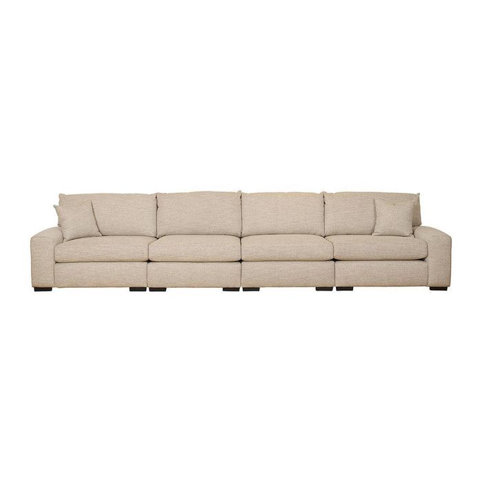 Clayton Sectional Sofa Beige (abdd)