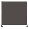 vidaXL 1-Panel Room Divider Anthracite Panel Privacy Private Screen Partition