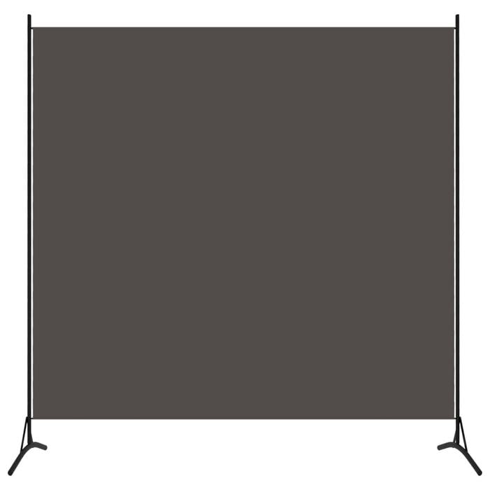 vidaXL 1-Panel Room Divider Anthracite Panel Privacy Private Screen Partition