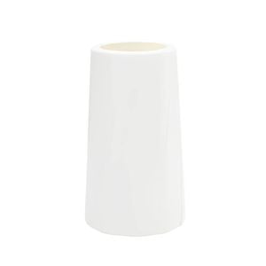 ANYDECO Flower Vase White Medium Nordic Plastic Table Decor