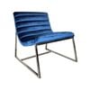 Glorie Cobalt Velvet Sofa Chair