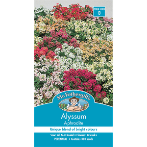 Mr Fothergill's Alyssum Aphrodite Mixed Seeds