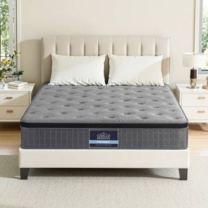 Giselle Queen Euro Top latex foam egg-shaped foam bamboo charcoal fabric 26cm Mattress
