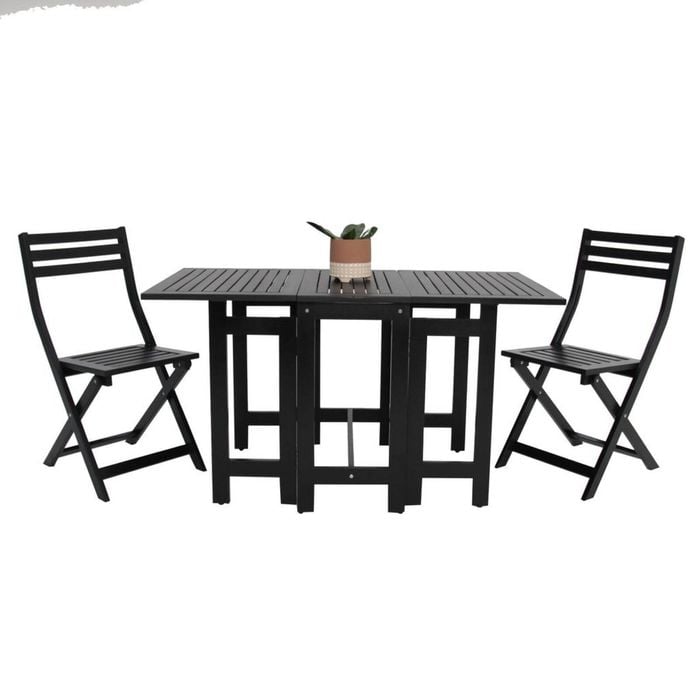 Tea 3pc Balcony Setting - Black