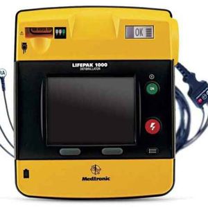LIFEPAK 1000 Defibrillator with ECG Display & Manual Override