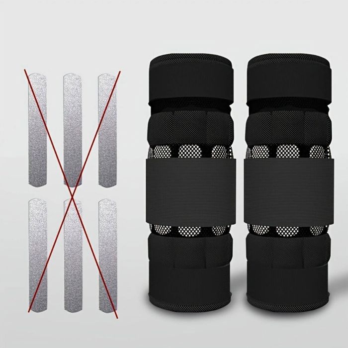 4pcs Adjustable Ankle & Wrist Weight Straps Fitness Weight Wraps