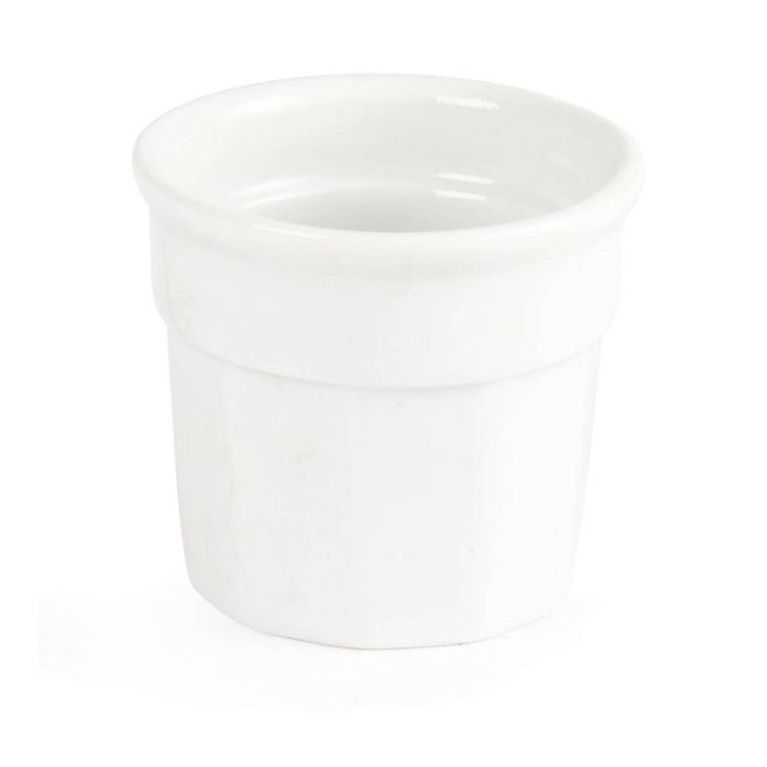 Olympia Dipping Sauce Pots Whiteware Porcelain 38ml 45x50mm Pack Of 12