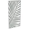 ProtectorAl 300-1200 x 1201-2400mm Palladium Silver Palm Unframed Solid Aluminium Decorative Panel