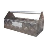 Rhino 445 x 218 x 220mm Aluminium Checkerplate Carry Tote