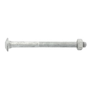 Zenith M8 x 30mm Hot Dipped Galvanised Cup Head Bolt And Nut