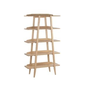Modern Furniture KEIR Shelf Unit 176x100cm - Natural